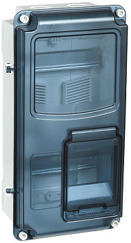 Корпус пластиковый ЩУРн-П 1/8 IP66 PC KREPTA 3 IEK MSP1-N-08-66-L 