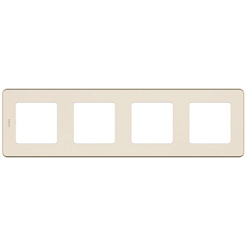 Рамка 4-м Inspiria сл. кость Leg 673961