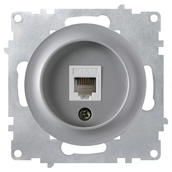 Розетка компьютерная 1-м СП Florence RJ45 кат.5E механизм сер. 1E20701302 OneKeyElectro 2172839 Розетка компьютерная 1-м СП Florence RJ45 кат.5E механизм сер. 1E20701302 OneKeyElectro 2172839
