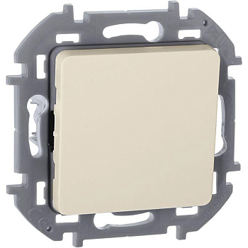 Механизм переключателя 1-кл. Inspiria 10А IP20 250В 10AX сл. кость Leg 673651