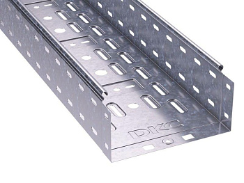 Лоток листовой перфорированный 200х100 L3000 сталь 0.8мм DKC 35343