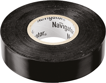 Изолента ПВХ 15мм (рул.10м) черн. NIT-B15-10/BL Navigator 71229 Изолента ПВХ 15мм (рул.10м) черн. NIT-B15-10/BL Navigator 71229