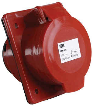 Розетка СП 32А 380В 3P+E+N ССИ-425 IP44 IEK PSR42-032-5