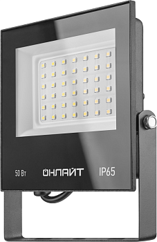 Прожектор светодиодный 71 659 OFL-50-4K-BL-IP65-LED 50Вт 4000К IP65 4000лм черн. ОНЛАЙТ 71659 Прожектор светодиодный 71 659 OFL-50-4K-BL-IP65-LED 50Вт 4000К IP65 4000лм черн. ОНЛАЙТ 71659
