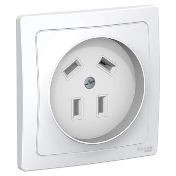 Розетка 1-м СП Blanca 32А IP20 400В 3P+N бел. SchE BLNSR003241