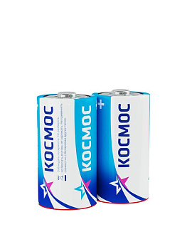 Элемент питания солевой S R14S (уп.2шт) Космос KOCR14