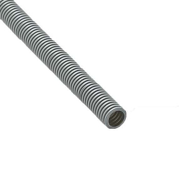 Труба гофрированная ПВХ d25мм с протяжкой сер. (50м) Ruvinil 12501 Труба гофрированная ПВХ d25мм с протяжкой сер. (50м) Ruvinil 12501