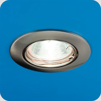 Светильник Gamma 51 1 06 MR16 поворотный литой никель ИТАЛМАК IT8016