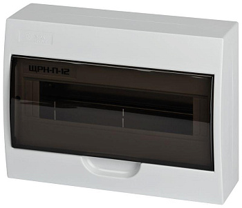 Корпус пластиковый ЩРН-П-12 SIMPLE без шин и монт. комп. BOXS12_E ЭРА Б0047723  Корпус пластиковый ЩРН-П-12 SIMPLE без шин и монт. комп. BOXS12_E ЭРА Б0047723