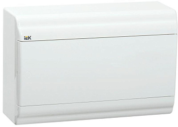 Бокс ЩРН-П-12 мод. навесной пластик IP41 PRIME бел. дверь IEK MKP82-N-12-WD-41-10 