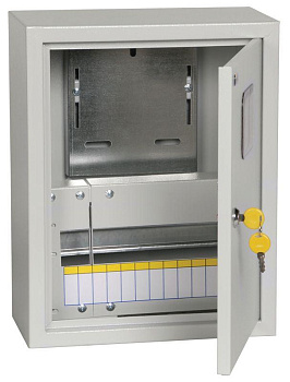 Корпус металлический ЩУРн-1/12 (395х310х165мм) IP31 TITAN IEK MKM25-N-12-31-ZO 