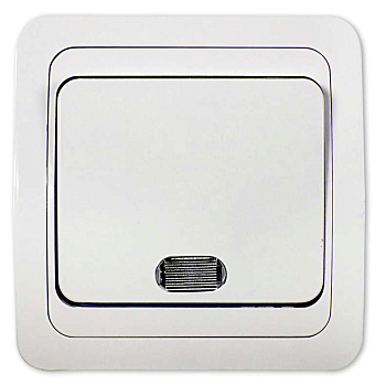 Выключатель 1-кл. СП Classico 10А IP20 с подсветкой 2121 бел. ASD / IN HOME 4680005959853 Выключатель 1-кл. СП Classico 10А IP20 с подсветкой 2121 бел. ASD / IN HOME 4680005959853