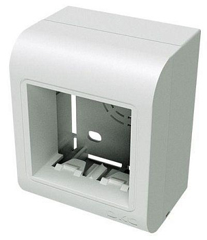 Коробка установочная под 45х45 2мод. PDМ (для кабель-канала TMC) DKC 10013 Коробка установочная под 45х45 2мод. PDМ (для кабель-канала TMC) DKC 10013
