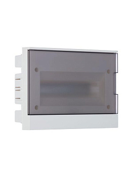 Бокс в нишу Basic E 12М сер. прозр. дверь (с клемм) ABB 1SZR004002A1204 
