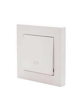 Механизм выключателя промежуточн. 1-кл. СП VESNA кремов. LEZARD 742-0388-107