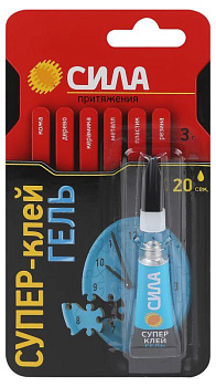 Супер-клейгель 3г BL-1 SGBL1-3 СИЛА C0039396