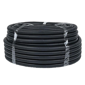 Труба гофрированная FRHF d25мм с протяжкой черн. (уп.75м) Plast PROxima EKF FRHF-25 Труба гофрированная FRHF d25мм с протяжкой черн. (уп.75м) Plast PROxima EKF FRHF-25