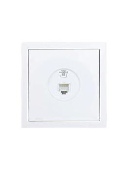 Розетка телефонная евро СП ZIMA IP20 бел. LEZARD 704-0288-137 Розетка телефонная евро СП ZIMA IP20 бел. LEZARD 704-0288-137