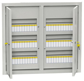 Корпус металлический ЩРв-72 (540х600х120мм) IP31 TITAN 3 IEK MKM14-V-72-30-T 