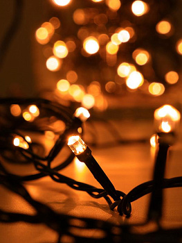 Гирлянда "Кристалл" DC-ILD120-CС 120LED 12м 220В с контроллером мед. Shlights 4690601042804