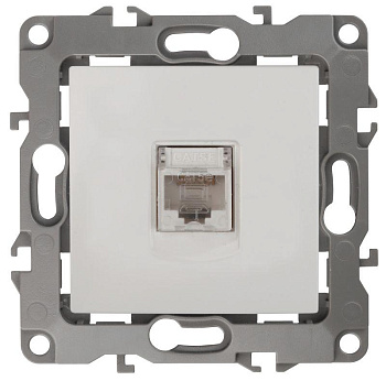Розетка компьютерная Эра12 12-3107-01 RJ45 бел. Эра Б0014723 Розетка компьютерная Эра12 12-3107-01 RJ45 бел. Эра Б0014723