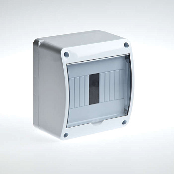 Бокс ОП Тусо 6мод. IP40 бел./прозр. двер. Рувинил 68306 