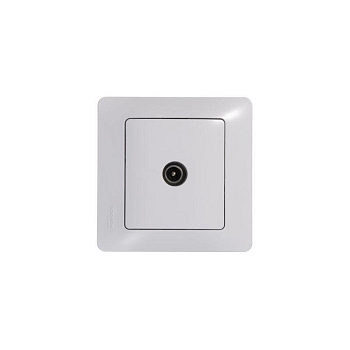 Механизм розетки TV 1-м СП Glossa проходной 4DB бел. SchE GSL000192 Механизм розетки TV 1-м СП Glossa проходной 4DB бел. SchE GSL000192