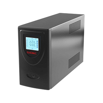 Источник бесперебойного питания ИБП Info LCD 2000В.А IEC (2) Schuko (2) USB + RJ45 DKC INFOLCD2000SI Источник бесперебойного питания ИБП Info LCD 2000В.А IEC (2) Schuko (2) USB + RJ45 DKC INFOLCD2000SI