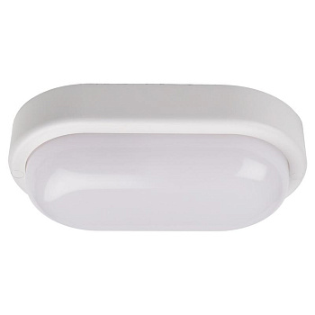 Светильник светодиодный пылевлагозащ. "Банник" PBH-PC2-OA 8Вт 4000К IP65 овал. бел. (аналог НПБ) JazzWay 1035653