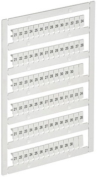 Маркер для CTS/CP 2.5кв.мм "21-30" ARMAFIX IEK AF-CT10D-M-D25-03