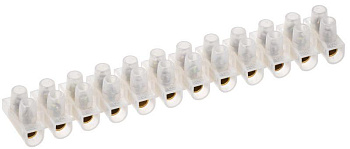 Колодка клеммная полиэтилен ЗВИ-15 4-10кв.мм 12пар ПВХ IEK UZV1-015-06 Колодка клеммная полиэтилен ЗВИ-15 4-10кв.мм 12пар ПВХ IEK UZV1-015-06