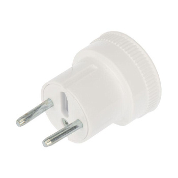 Переходник сетевой "стакан" с бортами 220В 6А Rexant 11-1021 Переходник сетевой "стакан" с бортами 220В 6А Rexant 11-1021