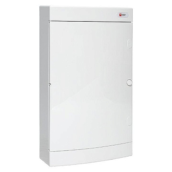 Щит распределительный навесной "Unix" бел. дверь 3х12 модулей IP40 PROxima EKF ux-3x12-nw 