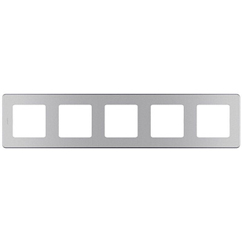 Рамка 5-м Inspiria алюм. Leg 673972