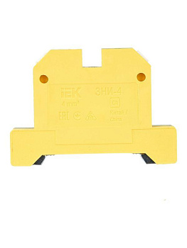 Зажим наборный ЗНИ-4PEN 4кв.мм (JXB-земля) IEK YZN20-004-K52 Зажим наборный ЗНИ-4PEN 4кв.мм (JXB-земля) IEK YZN20-004-K52