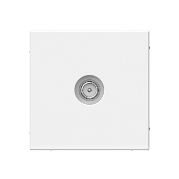 Розетка телевизионная проходная TV ArtGallery 4дБ механизм бел. SE GAL000192