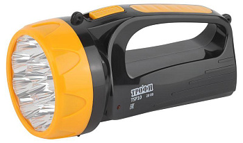 Фонарь-прожектор светодиодный TSP10 15LED аккум. ЗУ 220В Трофи Б0016537 Фонарь-прожектор светодиодный TSP10 15LED аккум. ЗУ 220В Трофи Б0016537