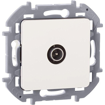 Механизм розетки проходной TV Inspiria 14дБ 5-862мГц бел. Leg 673860