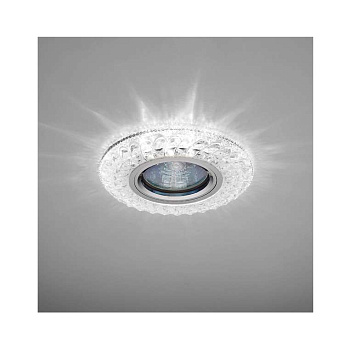 Светильник Emilia LED 51 6 70 декор. огран. полимер. со светодиод. подсвет. MR 16 прозр. ИТАЛМАК IT8682