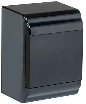 Корпус модульный пластиковый ЩРН-П-4 IP41 навесной PRIME черн. IEK MKP13-N-01-04-41-K02 