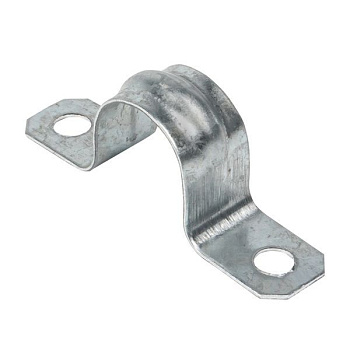 Скоба крепежная двухлапковая d19-20мм метал. EKF sm-2-19-20