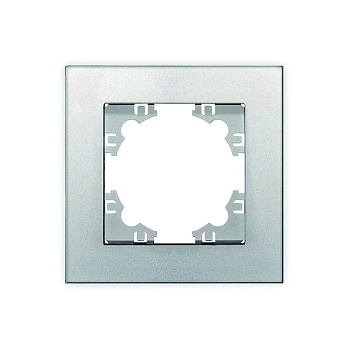 Рамка 1-м Афина серебр. Universal A0053-S Рамка 1-м Афина серебр. Universal A0053-S