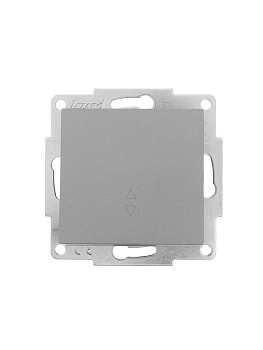 Механизм выключателя проходн. 1-кл.СП VESNA платина LEZARD 742-3588-105