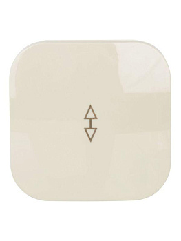 Переключатель проходной 1-кл. ОП GLORY 10А ВСп10-1-0-ХК крем. IEK EVH12-K33-10