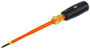 Отвертка диэлектрическая SL3.0х100 Т3 ARMA2L 5 IEK A2L5-SC30-T3-SL-30-100 Отвертка диэлектрическая SL3.0х100 Т3 ARMA2L 5 IEK A2L5-SC30-T3-SL-30-100