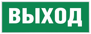 Этикетка самоклеящаяся "Выход" SSA-101 INFO-SSA-111 ЭРА Б0048480 Этикетка самоклеящаяся "Выход" SSA-101 INFO-SSA-111 ЭРА Б0048480