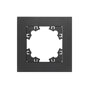 Рамка 1-м Афина графит Universal A0053-Gr Рамка 1-м Афина графит Universal A0053-Gr