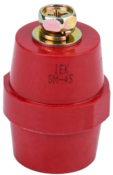 Изолятор SM45 (М8) силовой с болтом IEK YIS11-45-14-B 