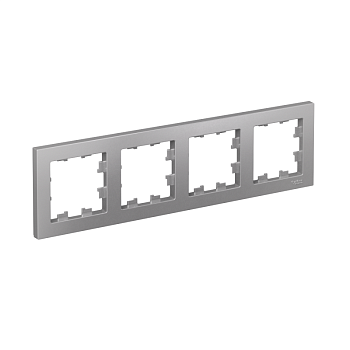 Рамка 4-м AtlasDesign универс. алюм. SchE ATN000304