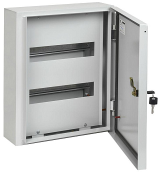 Корпус металлический ЩРн-24 (410х330х120мм) IP54 TITAN 3 IEK MKM11-N-24-54-Z  Корпус металлический ЩРн-24 (410х330х120мм) IP54 TITAN 3 IEK MKM11-N-24-54-Z